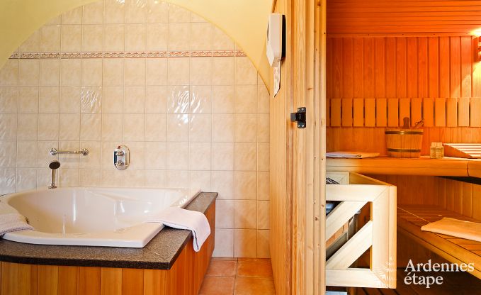 4-sterren vakantiehuis voor 15 personen met sauna te huur nabij Waimes