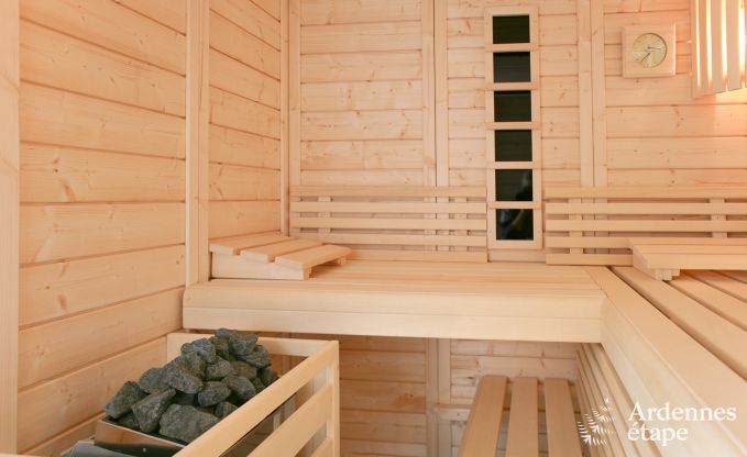 Vakantiehuis met wellnessruimte en sauna te huur in Waimes
