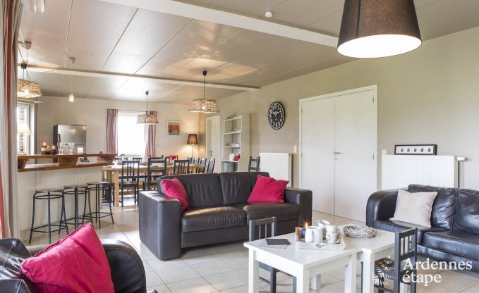 Ruime vakantiewoning met priv�tuin in Waimes voor 15 personen