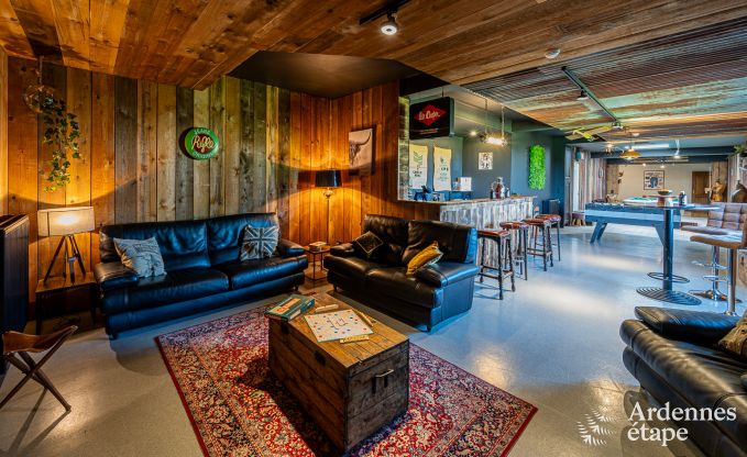 Comfortabel en ruim vakantiehuis in Waimes voor 15 personen met tuin en priv�terras