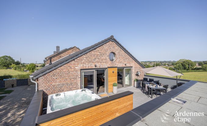 Comfortabel vakantiehuis in Welkenraedt voor 6 personen met jacuzzi, speeltoestellen en privtuin