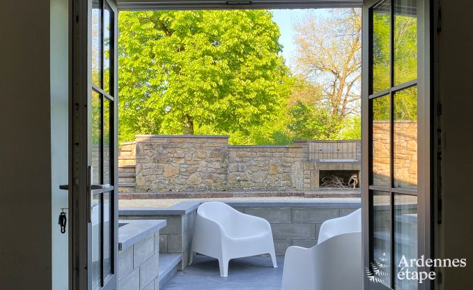 Gezellig vakantiehuis in Williers voor 6 personen met tuin, terras en prachtig uitzicht in de Ardennen
