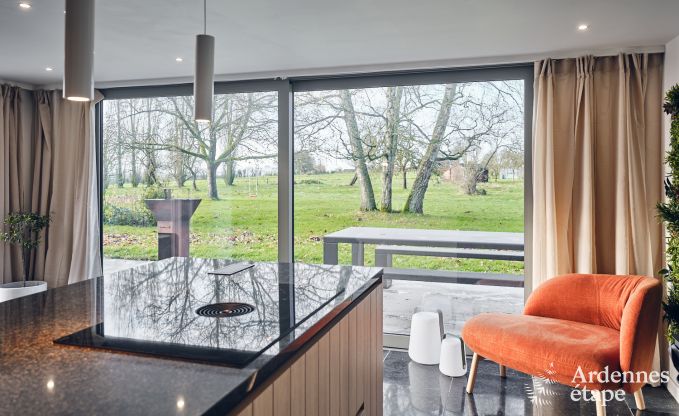 Charmante dorpswoning voor 10 personen in Yvoir: hottub, open haard, grote priv�tuin