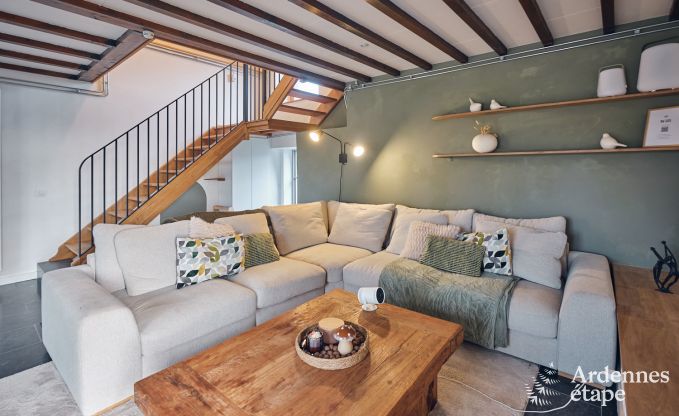 Charmante dorpswoning voor 10 personen in Yvoir: hottub, open haard, grote priv�tuin